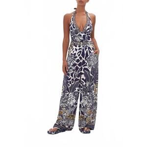 NEW CAMILLA wide leg waisted pant in wheres your head at